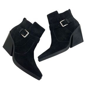 ANTONIO MELANI Suede Cowgirl Boots